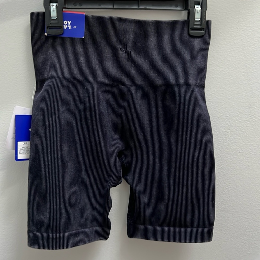 Joy Lab Black Onyx High-Rise Biker Shorts Size XS